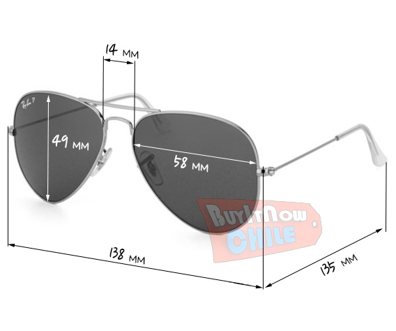 lentes ray ban aviator tamaños lentes ray ban aviator tamaños